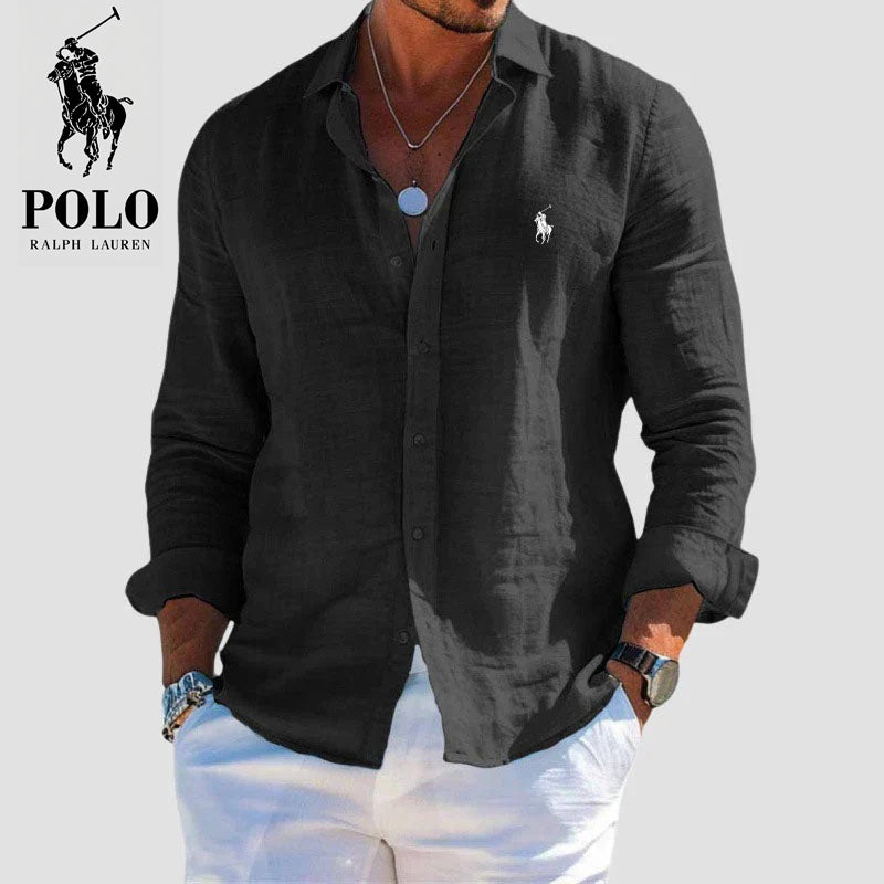 R&L - High-quality linen shirt - CLEARANCE SALE