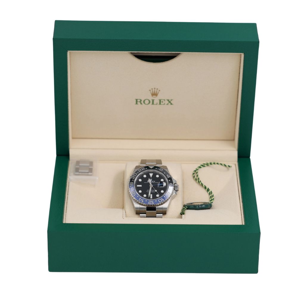 Rlx GMT-Master II 116710BLNR “Oyster Batman”