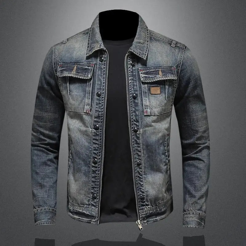 Jeansjacke für Männer Pyery