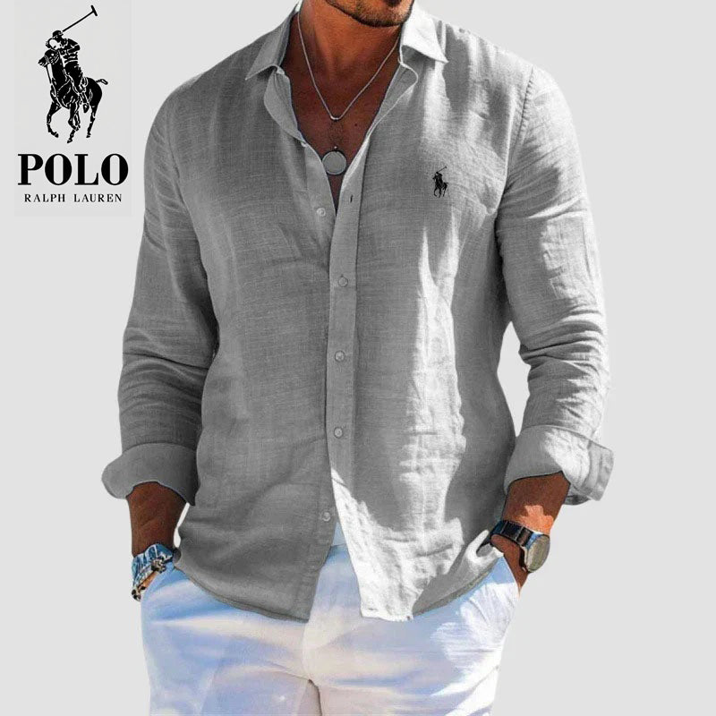 R&L - High-quality linen shirt - CLEARANCE SALE