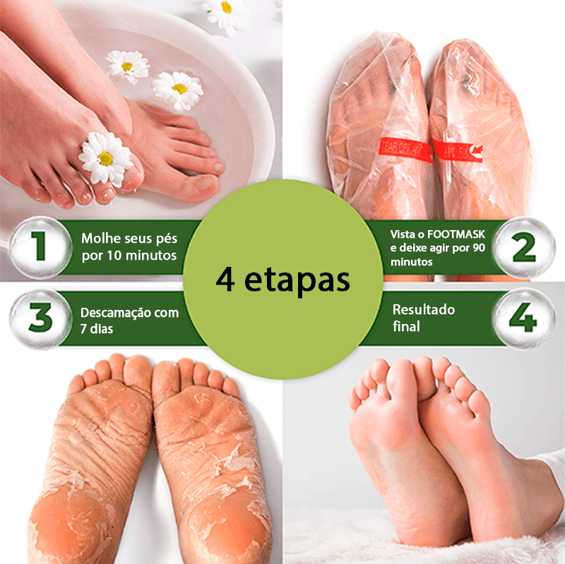 Máscara para Pés - FootMask