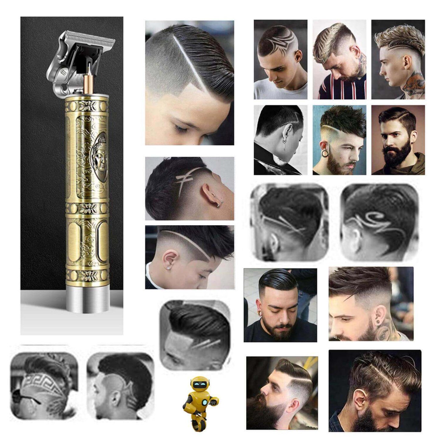 Machine à barbe et à cheveux professionnelle - Pro 3 in 1 2x