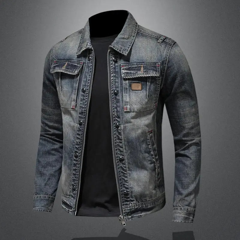 Jeansjacke für Männer Pyery