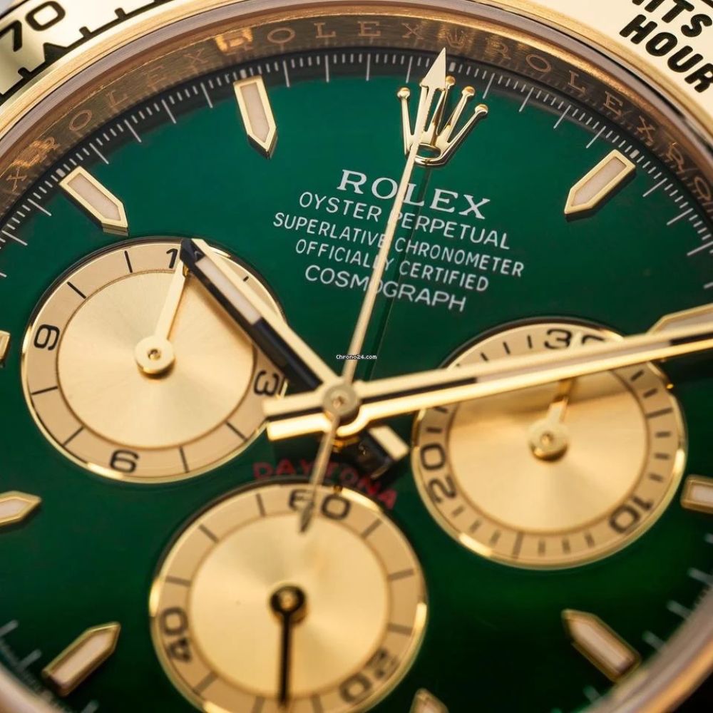 Rlx Daytona 126508 “Yellow Gold Green”
