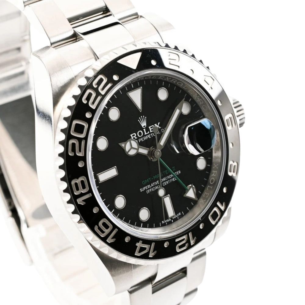 Rlx GMT-Master II 116710LN "Black Dial" 40mm