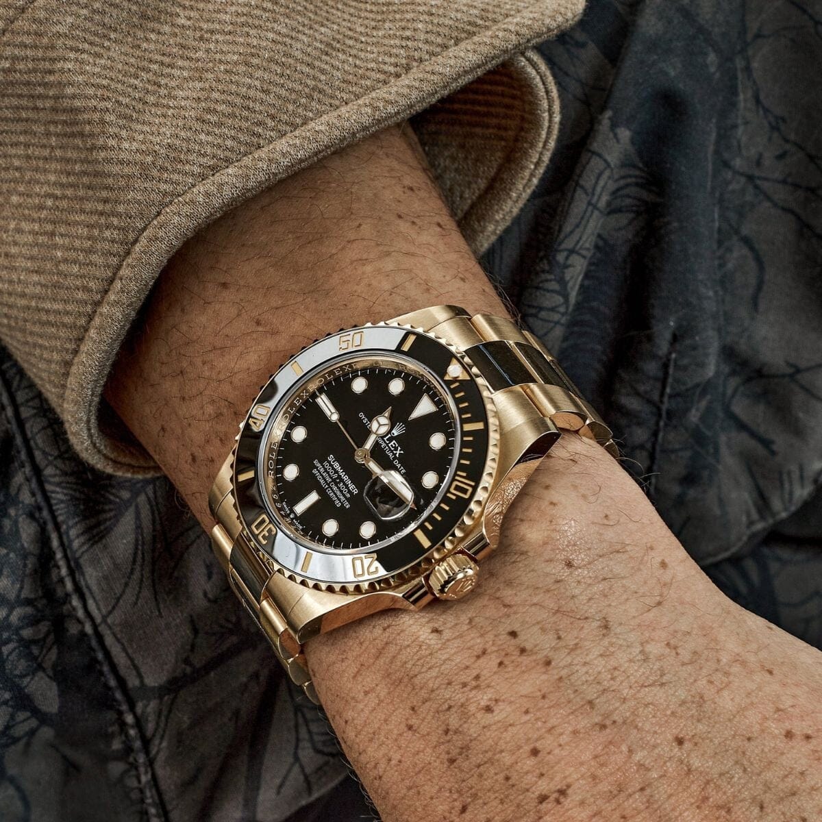 Submariner Date 126618LN-0002 Yellow Gold with Black Dial