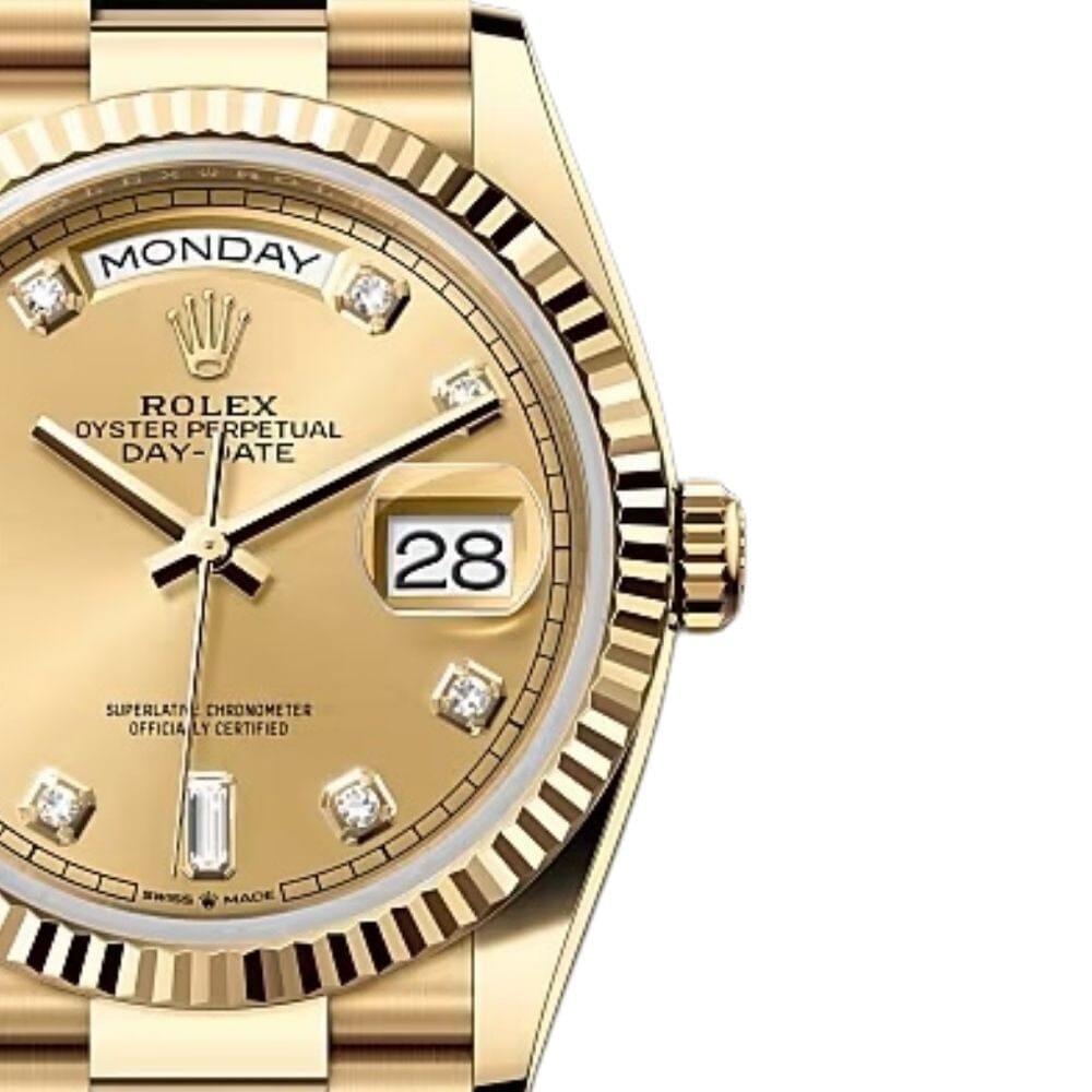 Day-Date Diamond 128238 Yellow Gold